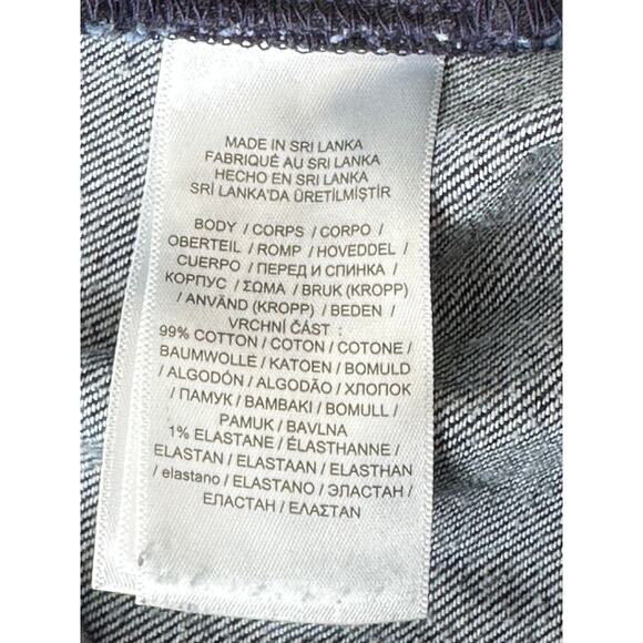 Lauren Ralph Lauren Black Label High Waist Straight Jeans Blue Dark Wash Size 16 - Picture 6 of 9